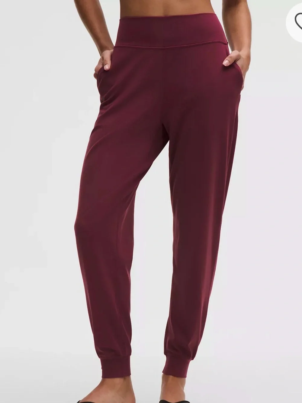 lululemon athletica Women's Align Jogger in Burgundy